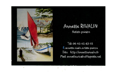 Annette Rivalin artiste peintre