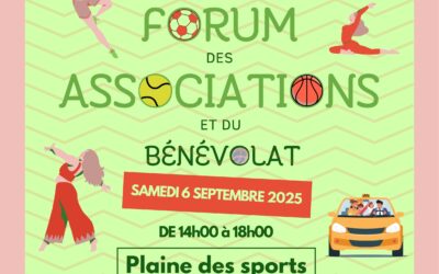 Forum des Associations et du Bénévolat – Rendez-vous le 6 septembre à Soullans !