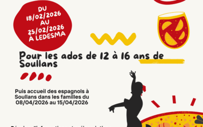 VOYAGE D’ECHANGE A LEDESMA POUR LES ADOS DE SOULLANS DE 12 À 16 ANS DE SOULLANS