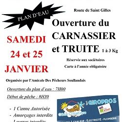 Ouverture du carnassier et de la truite
