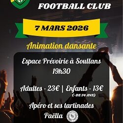 Soirée des Hirondelles Football Club samedi 7 mars 2026