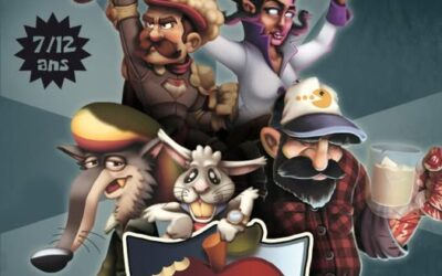 Une exposition interactive : La Cour des Contes