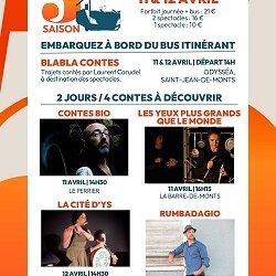 5ème Saison – Conte’Tour – La cité d’Ys dimanche 12 avril à 14h30 à l’Espace Prévoirie