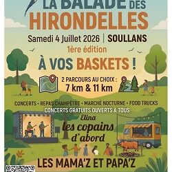 La Balade des Hirondelles samedi 4 juillet 2026
