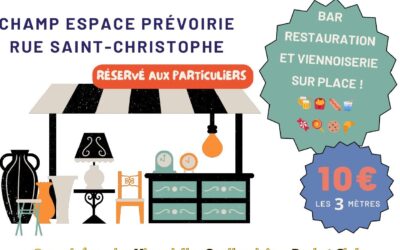 VIDE GRENIER DIMANCHE 19 JUIILLET