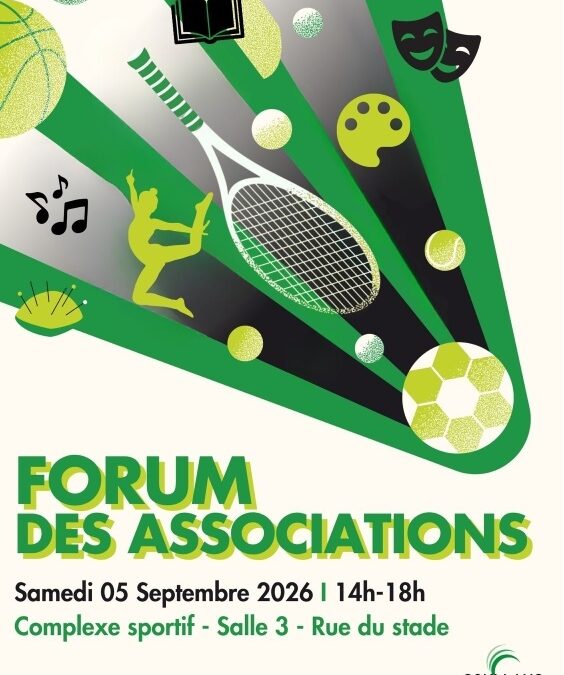 Forum des Associations  – Rendez-vous le 5 septembre à Soullans !