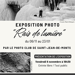 Exposition photo « Rais de lumière » à la médiathèque